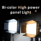 Светодиодная лампа COOLCAM P120 для фотостудии с регулируемой яркостью, 120 Вт, двухцветная